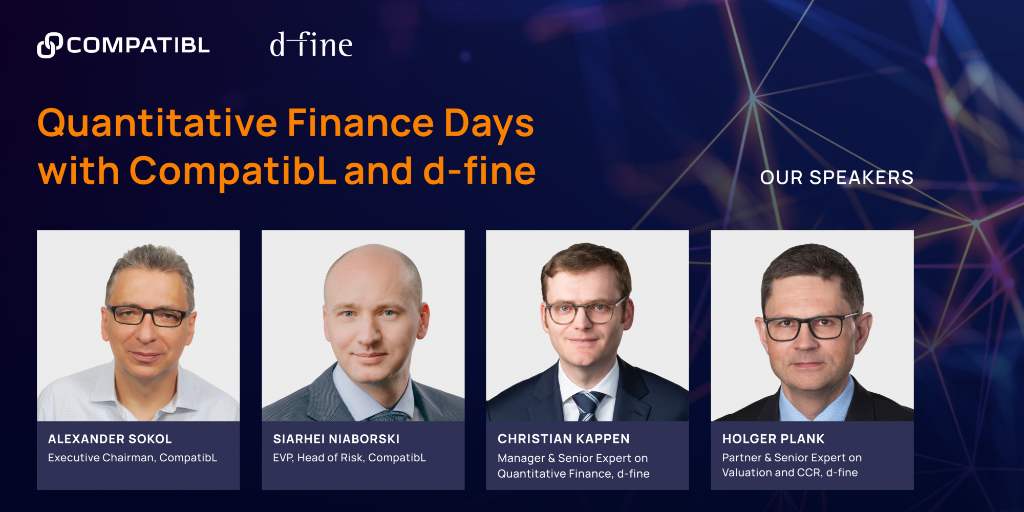 Quantitative Finance Days with CompatibL and d-fine