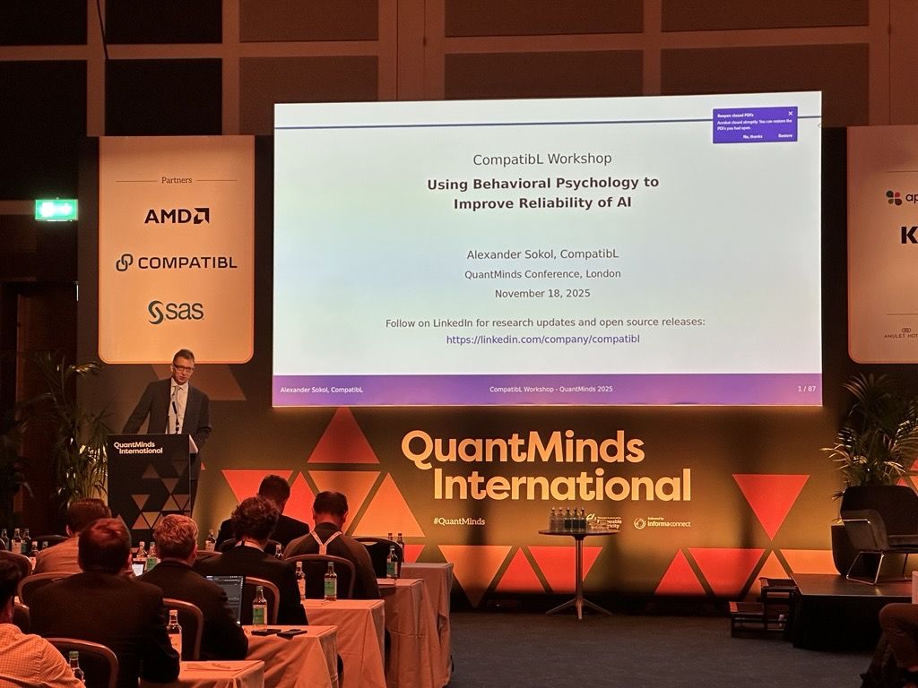 QuantMinds 2025 workshop